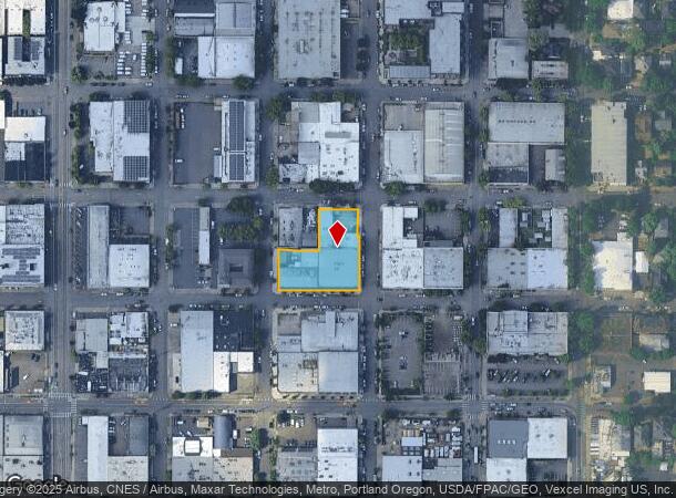 925 Se Main St, Portland, OR Parcel Map