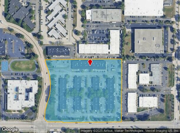 3100 Dundee Rd, Northbrook, IL Parcel Map