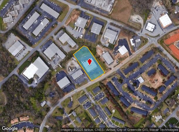 341 Miller Rd, Mauldin, SC Parcel Map