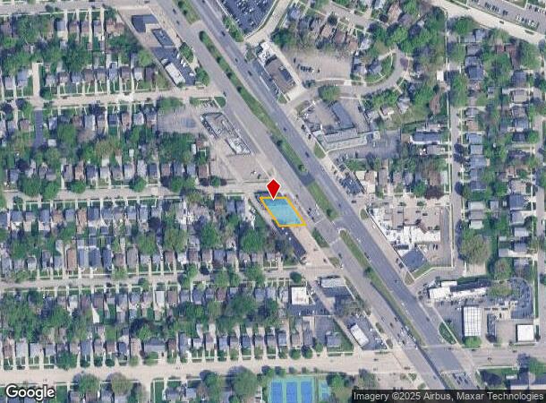 27253 Woodward Ave, Berkley, MI Parcel Map