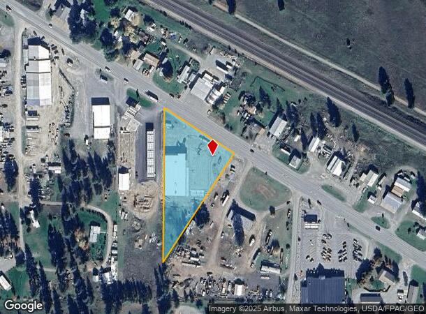 1902 Main St E, Thompson Falls, MT Parcel Map