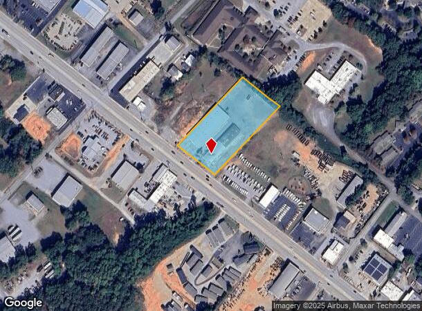 1447 Asheville Hwy, Spartanburg, SC Parcel Map