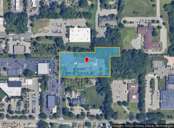  1279 Cedar St Ne, Grand Rapids, MI Parcel Map