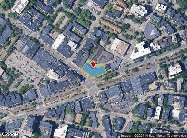  1310 Beacon St, Brookline, MA Parcel Map