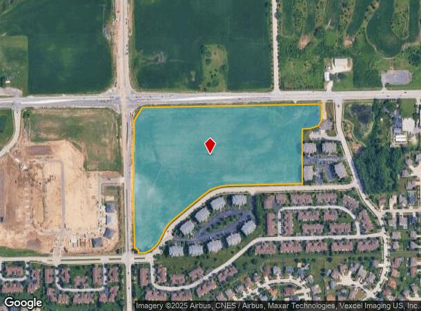 W 191St St, Tinley Park, IL Parcel Map