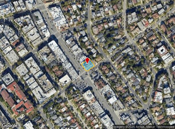  1460 Westwood Blvd, Los Angeles, CA Parcel Map