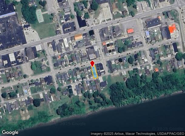 405 2Nd Ave, Chesapeake, OH Parcel Map