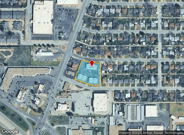 2802 S 41St St, Abilene, TX Parcel Map