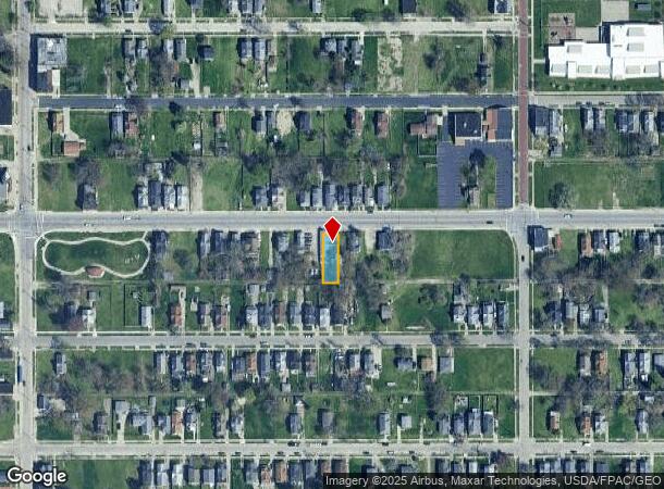  1245 Nebraska Ave, Toledo, OH Parcel Map