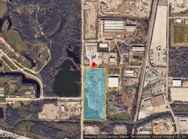  1840 Ryan Rd, Dallas, TX Parcel Map