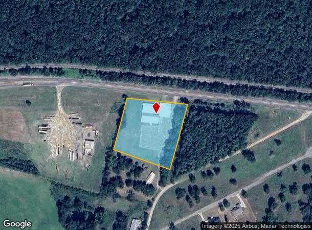 1071 S George Bowers Dr, Tenaha, TX Parcel Map