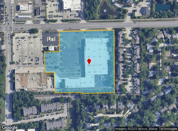  214 E Geneva Rd, Wheaton, IL Parcel Map