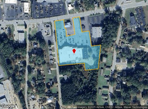 B & C E Greer St, Honea Path, SC Parcel Map