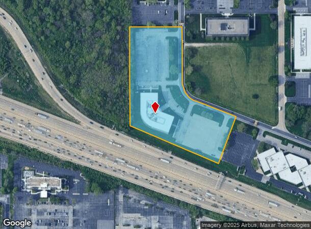 9190 Priority Way West Dr, Indianapolis, IN Parcel Map