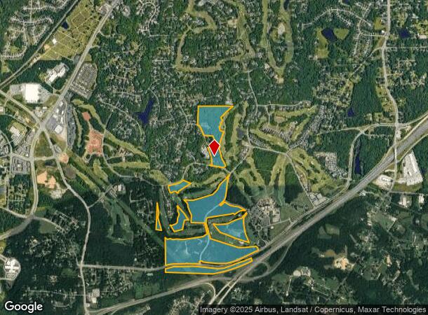  4035 Live Oak Dr, Greensboro, NC Parcel Map