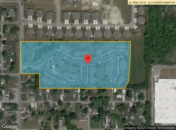  125 E Oldfield Ln, Muncie, IN Parcel Map