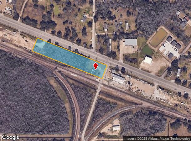 104 Mustang Dr, Alvin, TX Parcel Map