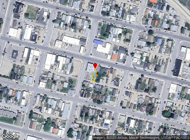  605 E Park Ave, Anaconda, MT Parcel Map