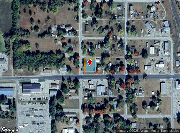  1112 Oregon St, Hiawatha, KS Parcel Map