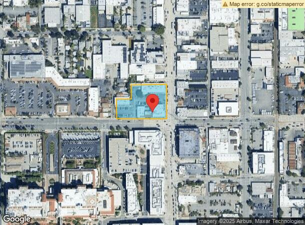  1 W California Blvd, Pasadena, CA Parcel Map