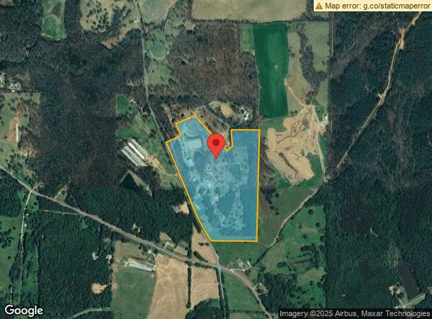  222 Bailey Waters Rd, Dawsonville, GA Parcel Map