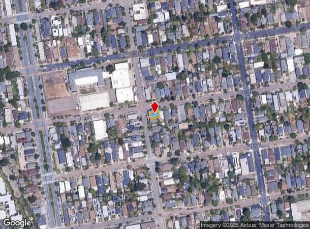  1600 Ward St, Berkeley, CA Parcel Map