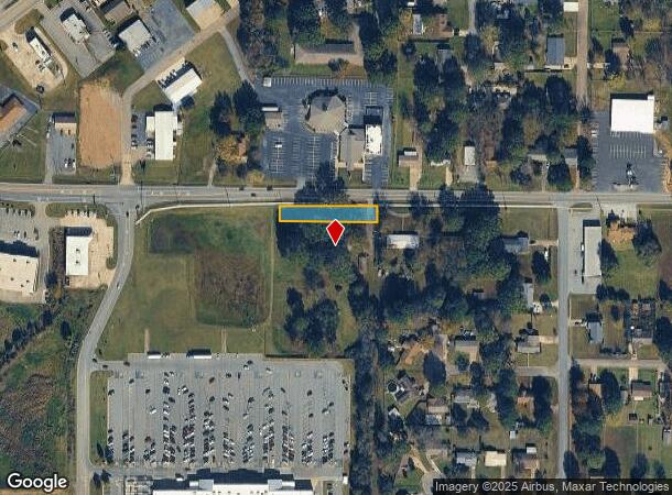  2001 W Center St, Beebe, AR Parcel Map