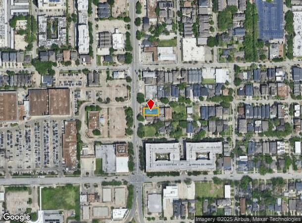 1401 Waugh Dr, Houston, TX Parcel Map