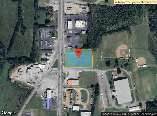  1656 Huntsville Hwy, Fayetteville, TN Parcel Map