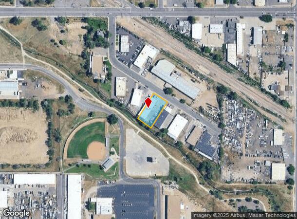  7165 Newton St, Westminster, CO Parcel Map