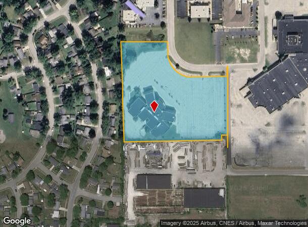 713 N Theatre Dr, Marion, IN Parcel Map