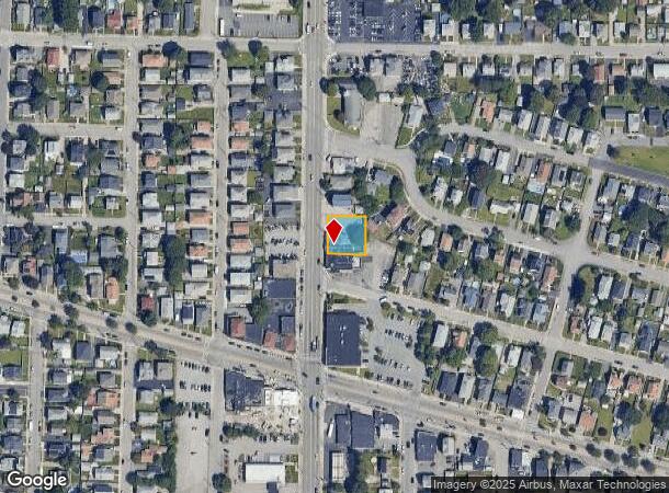 863 Newport Ave, Pawtucket, RI Parcel Map