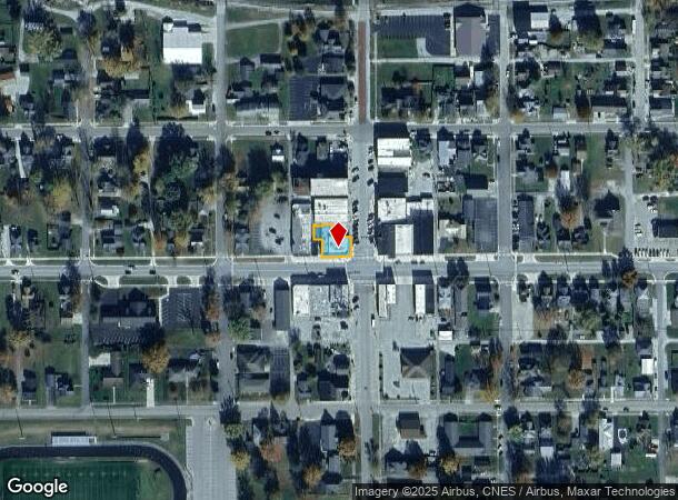  100 W Main St, Greentown, IN Parcel Map