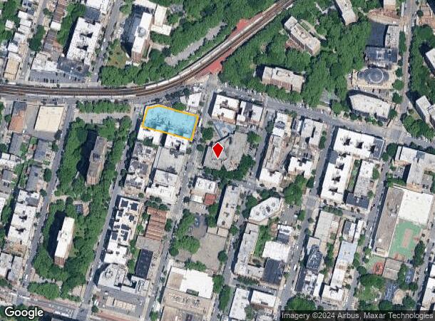  642 Trinity Ave, Bronx, NY Parcel Map