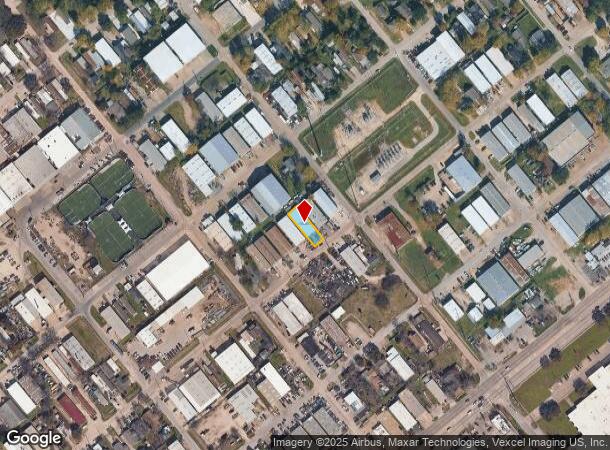  1205 Indiana St, South Houston, TX Parcel Map