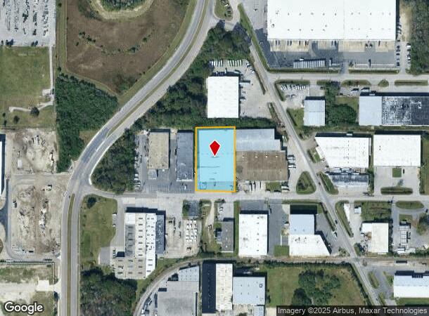  5109 W Knox St, Tampa, FL Parcel Map