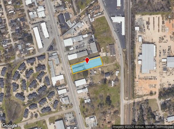 628 S Frazier St, Conroe, TX Parcel Map