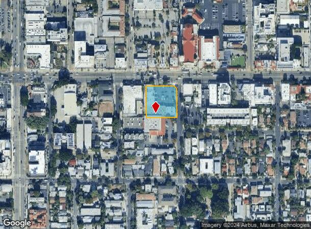  6660 W Sunset Blvd, Los Angeles, CA Parcel Map