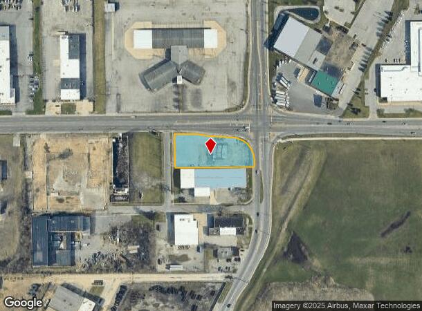  806 W Sample St, South Bend, IN Parcel Map