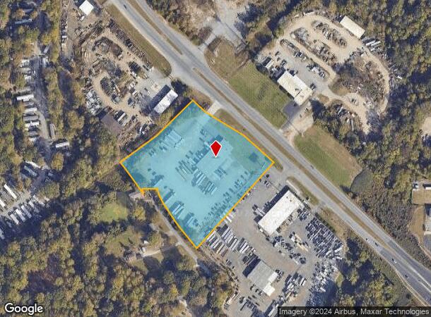  6739 Brookshire Blvd, Charlotte, NC Parcel Map