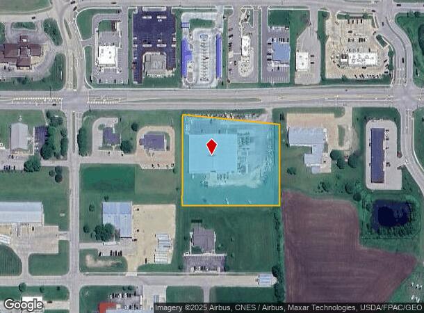 1625 E Business Highway 151, Platteville, WI Parcel Map
