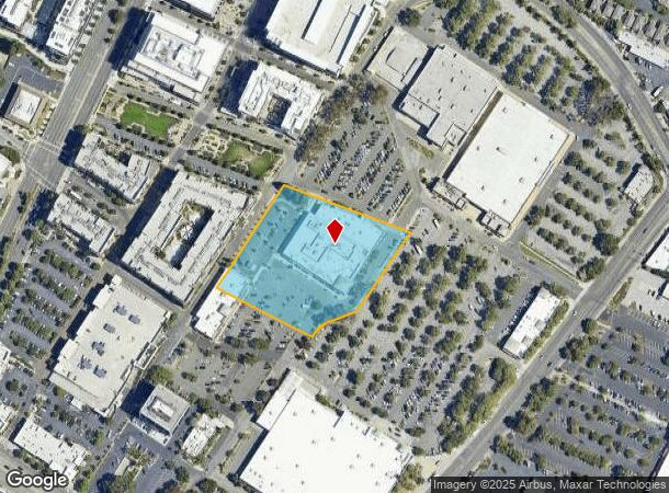  550 Showers Dr, Mountain View, CA Parcel Map