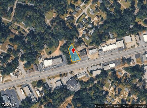  6824 Calhoun Memorial Hwy, Easley, SC Parcel Map