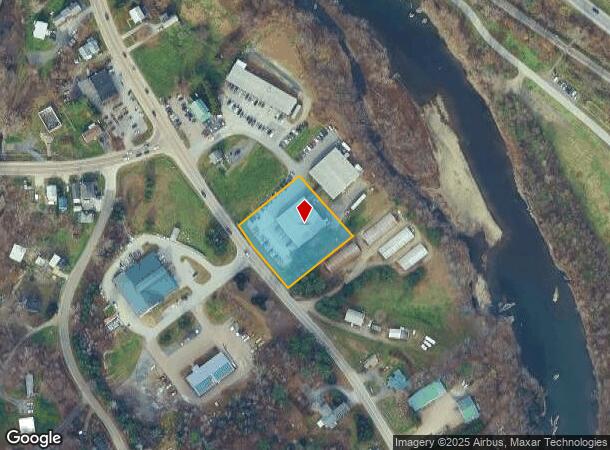 80 Commercial Dr, Waterbury, VT Parcel Map