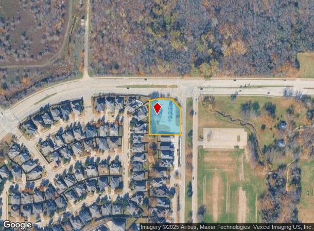  2430 N Fielder Rd, Arlington, TX Parcel Map