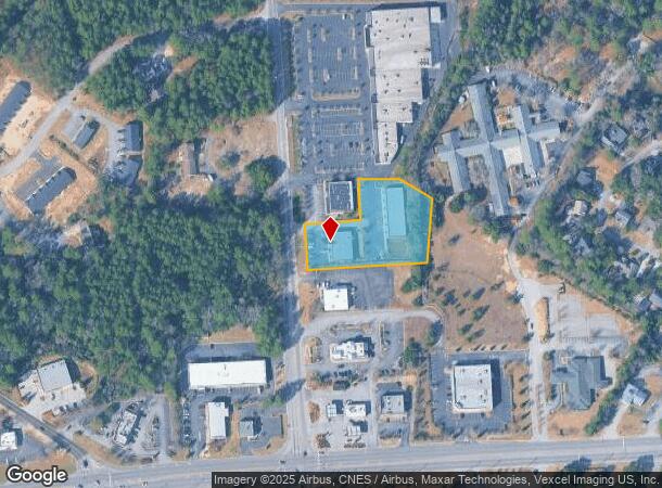 156 University Pky, Aiken, SC Parcel Map
