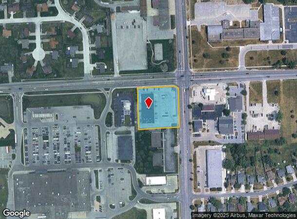 6220 Saint Joe Center Rd, Fort Wayne, IN Parcel Map