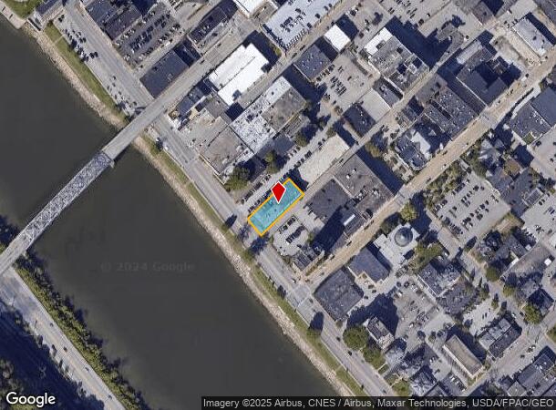  1012 Kanawha Blvd E, Charleston, WV Parcel Map