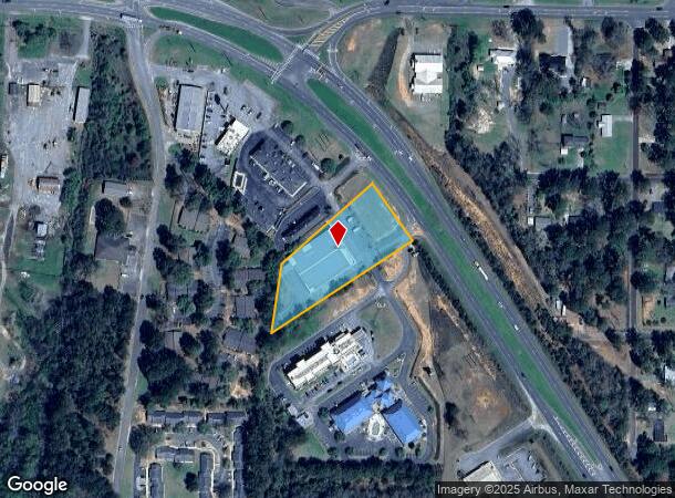 1607 E Lamar St, Americus, GA Parcel Map