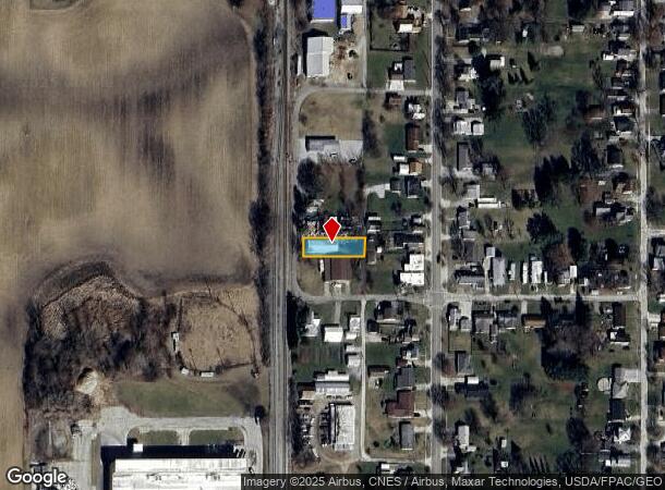  423 Chief St, Upper Sandusky, OH Parcel Map
